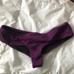 purple bikini bottoms